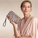BloomNeedle Patchwork Melody Leather Wallet