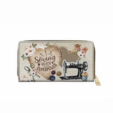 BloomNeedle SewPower Bloom Leather Wallet