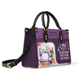 BloomNeedle SoulStitch Bloom Personalized Leather Bag