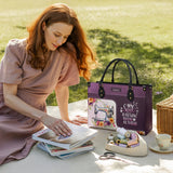 BloomNeedle SoulStitch Bloom Personalized Leather Bag