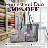 BloomNeedle Heritage Blocks Homestead Duo Bundle