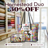 BloomNeedle Quilt Therapy Homestead Duo Bundle
