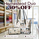 BloomNeedle Sewing Memories Homestead Duo Bundle