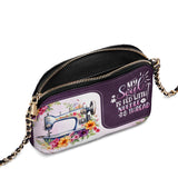 BloomNeedle SoulStitch Bloom Leather Crossbody Bag
