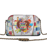 BloomNeedle Sew Much To Do Leather Crossbody Bag