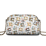 BloomNeedle SewBloom Charm Leather Crossbody Bag