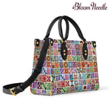 BloomNeedle Patchwork Melody Leather Bag