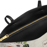 BloomNeedle SewPower Bloom Personalized Leather Tote Bag