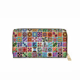 BloomNeedle Patchwork Melody Leather Wallet