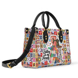 BloomNeedle Therapy Stitch Leather Bag