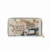BloomNeedle SewPower Bloom Leather Wallet