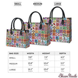 BloomNeedle Patchwork Melody Leather Bag