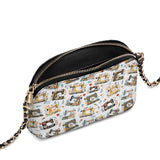 BloomNeedle SewBloom Charm Leather Crossbody Bag