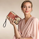 BloomNeedle Stitch Grace Leather Wallet