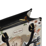 BloomNeedle SewPower Bloom Personalized Leather Bag