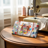 BloomNeedle Sew Much To Do Leather Wallet