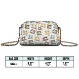 BloomNeedle SewBloom Charm Leather Crossbody Bag