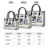 BloomNeedle Sewing Bloom Personalized Leather Bag