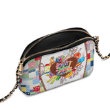 BloomNeedle Sew Much To Do Leather Crossbody Bag
