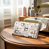 BloomNeedle Sewing Memories Leather Wallet