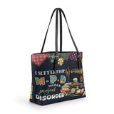 BloomNeedle Project Overload Leather Tote Bag