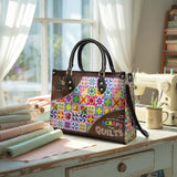 BloomNeedle From Scraps To Soul Leather Bag