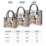 BloomNeedle Quilt Therapy Leather Bag