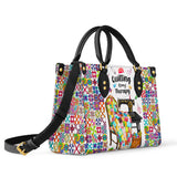 BloomNeedle Quilt Therapy Leather Bag