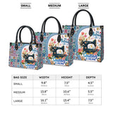 BloomNeedle Quilted Retirement Leather Bag