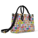 BloomNeedle Fifty Patchwork States Leather Bag