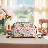 BloomNeedle Sew Sweet Leather Crossbody Bag