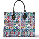 BloomNeedle Heritage Blocks Leather Bag
