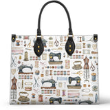 BloomNeedle Sewing Memories Leather Bag