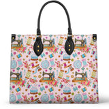 BloomNeedle Sew Sweet Bloom Leather Bag