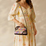 BloomNeedle From Scraps To Soul Leather Crossbody Bag