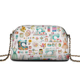 BloomNeedle The Maker’s Bloom Leather Crossbody Bag
