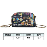 BloomNeedle Project Overload Leather Crossbody Bag
