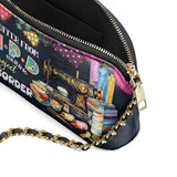BloomNeedle Project Overload Leather Crossbody Bag