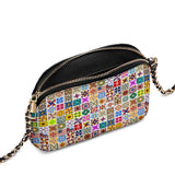 BloomNeedle Fifty Patchwork States Leather Crossbody Bag