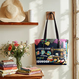 BloomNeedle Project Overload Leather Tote Bag