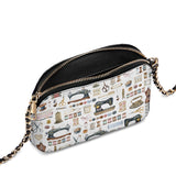 BloomNeedle Sewing Memories Leather Crossbody Bag