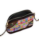 BloomNeedle From Scraps To Soul Leather Crossbody Bag