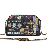BloomNeedle Project Overload Leather Crossbody Bag