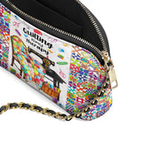 BloomNeedle Quilt Therapy Leather Crossbody Bag