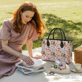 BloomNeedle Sew Sweet Bloom Leather Bag