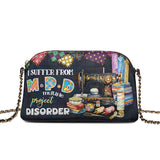 BloomNeedle Project Overload Leather Crossbody Bag