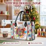 BloomNeedle Sew Much To Do Leather Bag