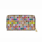 BloomNeedle Fifty Patchwork States Leather Wallet