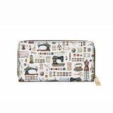 BloomNeedle Sewing Memories Leather Wallet