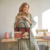 BloomNeedle Stitch Grace Leather Bag